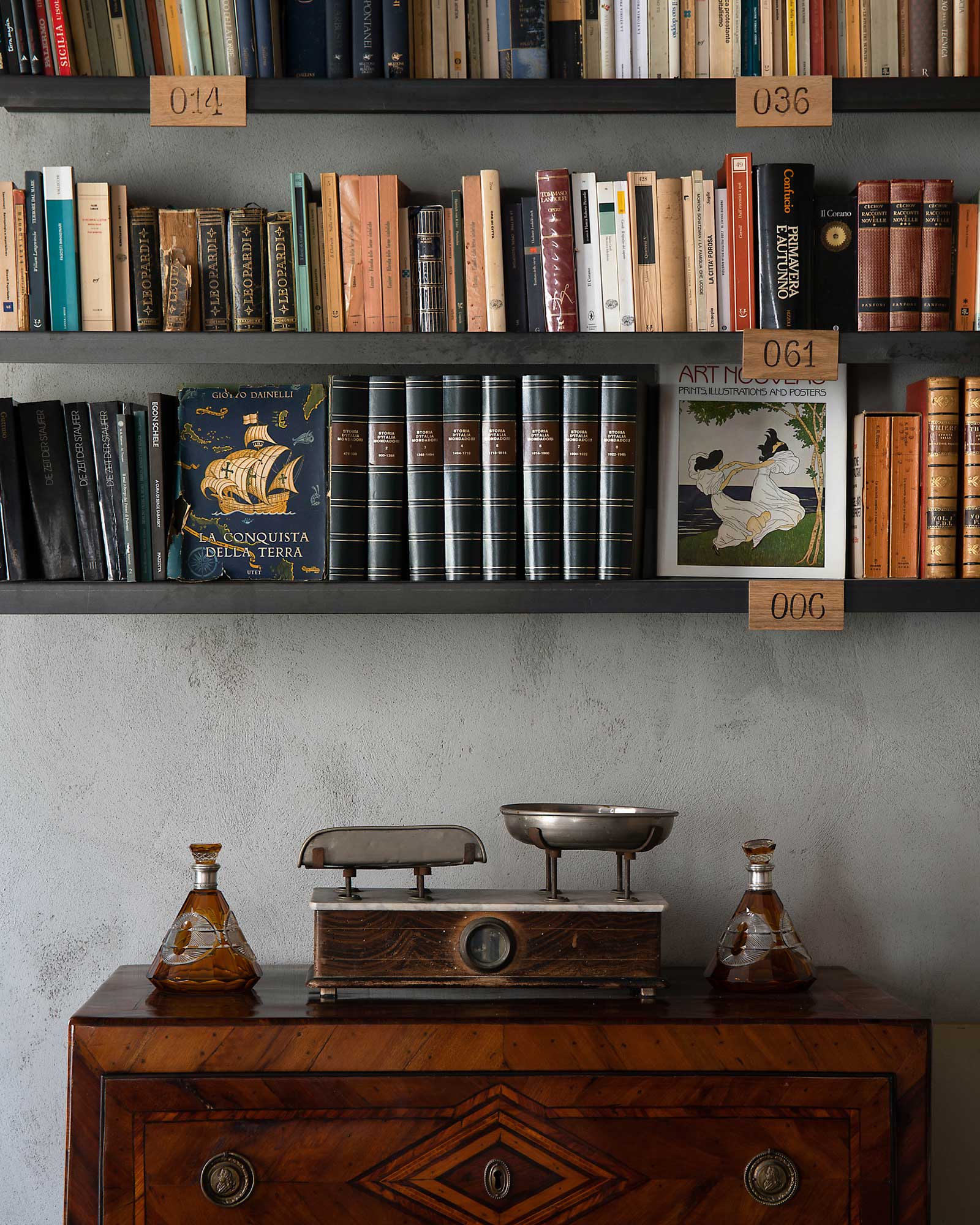 Italian Library Home Liberty Library - Boutique